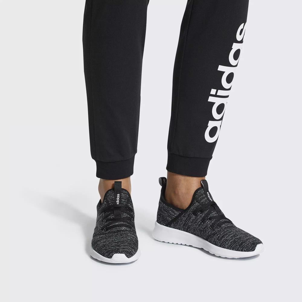 Adidas Cloudfoam Pure Tenis Negros Para Mujer (MX-32605)